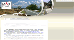 Desktop Screenshot of maxprojekt.pl